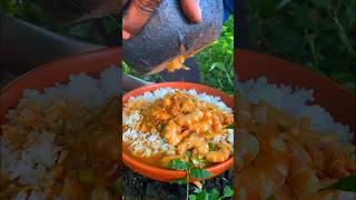 shrimp cooking by coconut coconut cooking🦐🦐🍤🍤🦐🦐🦐 [upl. by Ahsieym]