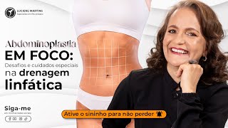 Quando a cliente faz abdominoplastia em âncora a drenagem é diferente [upl. by Stoneham]