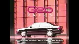 GM Geo Prizm 1993 commercial [upl. by Remos867]