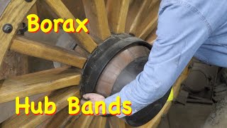 Sizing Borax Tires amp Setting Hub Bands  Engels Coach Shop [upl. by Damicke757]