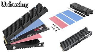 M2 NVME SSD Heatsink Unboxing  JEYI Cooler II  Efficient Radiator [upl. by Dnomrej969]