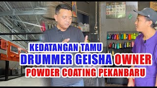 OWNER POWDER COATING PEKANBARU MAIN KE POWDER COATING SOLO [upl. by Hoang]