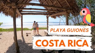 Staying in a Surf Town Playa Guiones Nosara  Gilded Iguana  Costa Rica Surf Trip [upl. by Aohk484]