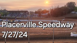 Carnett Clash at Placerville Speedway [upl. by Akedijn]