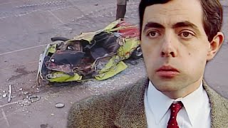 Mr Beans Mini Gets Destroyed  Mr Bean Live Action  Full Episodes  Mr Bean World [upl. by Erodroeht208]