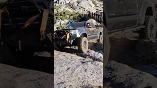 Barrett Lake Jeep Trail rockcrawling 2ndgentaco [upl. by Helaine245]