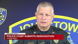 Johnstown Police Department chief resigns [upl. by Ilyak]