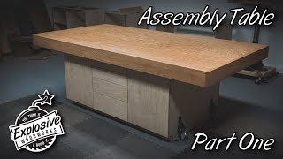 How I Built My Assembly Table w Tons of Storage [upl. by Ettenyar]