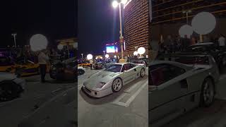 FERRARI F40 PARKING GARAGE PARTY  Bad Blonde car history [upl. by Terrie]