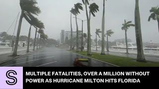 ‘Storm of the century’ Over a million without power as Hurricane Milton hits Florida  Stuffconz [upl. by Alarick]