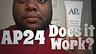 AP24 Toothpaste quotWhitening Fluoridequot  Does it Really Work  Matthew Johnson [upl. by Eirrotal]