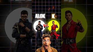 Alok Vs K Character 🤯🔥 [upl. by Oah]