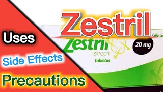 Zestril a Prescription Medication Used to Treat High Blood Pressure  medicine bank [upl. by Senilec661]