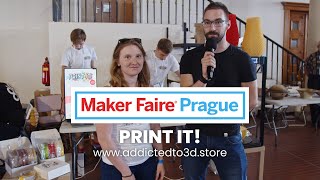 Maker Faire Prague 2021  PRINT IT [upl. by Hoopes995]