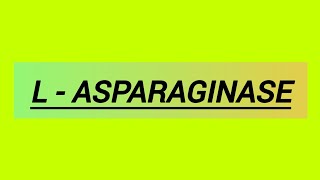 L asparaginase  In Tanglish [upl. by Ynnahc]