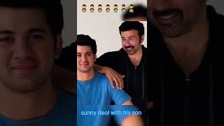 Sunny deol with his son Karan youtubeshorts [upl. by Leak]