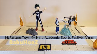 McFarlane Toys My Hero Academia Sports Festival Arena [upl. by Carrington]