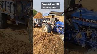 Farmtrac tractor ki 💪 trolly me parformence tractor automobile trending trendingshorts farmer [upl. by Hoagland215]