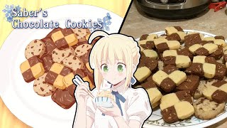 Making Sabers Chocolate Cookies  80k Sub Special [upl. by Wilfred58]