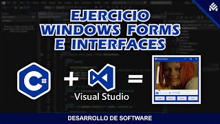 Ejercicio Windows FormsNET y C en VS con Interfaces  Buenas Prácticas  Desarrollo de Software [upl. by Neltiac]