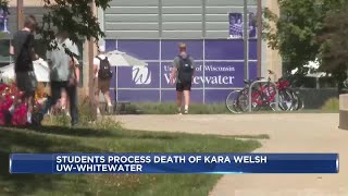 UWWhitewater students remember Kara Welsh as fall semester begins [upl. by Allenod]