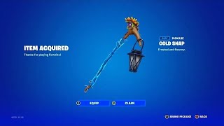 Chill coldsnap pickaxe gameplay Fortnite piece control 1v1 [upl. by Millman]