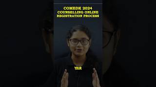 COMEDK 2024 Counselling Registration Process shorts comedk comedk2024 [upl. by So]