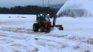 Vestas Hydromann Snowline Snowblower 3120 [upl. by Pansy]