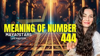 Unlock the Secrets of Angel Numbers Profound Meaning of 444 4444 for Your Spiritual Awakening [upl. by Kho]