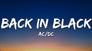 ACDC  Back In Black Lyrics [upl. by Nov]