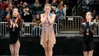 Amber Glenn becomes first LGBTQ woman to win US Womens Figure Skating Championship [upl. by Oria279]