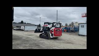 Bobcat T66 Skid Steer Track Loader Year 2021 [upl. by Aronid]