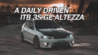 Toyota Altezza Beams ITB 3SGE 4 Throttle  4K Cinematic [upl. by Letnwahs]