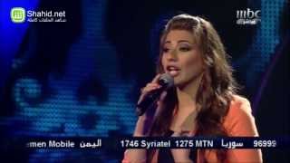 Arab Idol  حلقة البنات  هايدي موسى  لولا الملامة [upl. by Ludie]