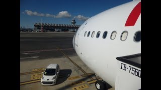 IberiaBrusselsMadridTokyo NRTA320200A330200Economy ClassNOV2016 [upl. by Adyl]