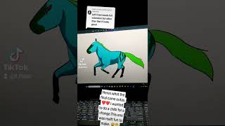 kelpie horse animation horse animated animatedhorse [upl. by Adnawad]