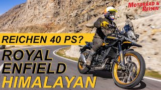 ROYAL ENFIELD HIMALAYAN 450  Reichen 40 PS fürs große Abenteuer [upl. by Hcir]