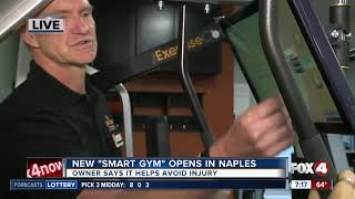 New smart gym opens in Naples [upl. by Nnyltiac]