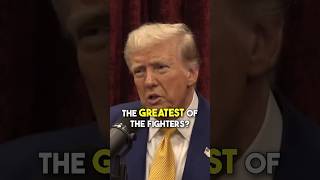 Donald Trump Asks Joe Rogan Who Is The MMA GOAT 🤔🐐 [upl. by Rorrys]