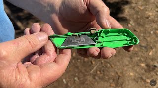 How To Change A Utility Knife Blade Mechanism Explained [upl. by Kilah]