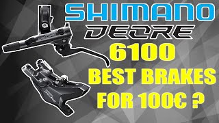 Shimano Deore BRM6100  Best MTB Hydraulic Brakes For 100€ [upl. by Hassi309]