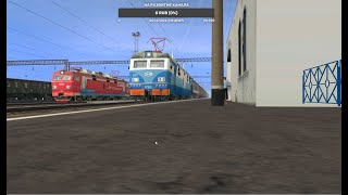 Подборка поездов на станции Таксимо на карте БАМ Удокан  Кодар в Trainz 12 Часть 1 [upl. by Naenej]