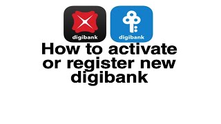 How to activate or register new posb digibank app or DBS digibank digibank online sumit squad [upl. by Aissatan]