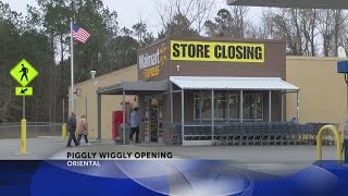 Piggly Wiggly store to replace Walmart Marketplace in Oriental [upl. by Ianej]