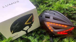 LUMOS Kickstart Helmet with LED Lights amp Turn Signals [upl. by Hgielrac]