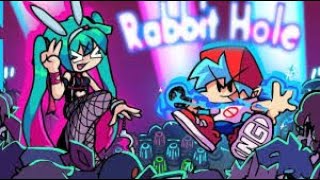 Rabbit Hole with Hatsune Miku FNF [upl. by Nogaem347]