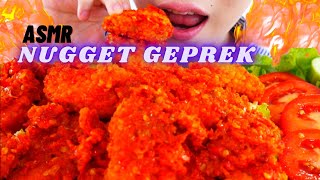 NUGGET TERENAK NO DEBAT NO KECOT🤤👍 ASMR NUGGET GEPREK KANZLER SUPER DUPER PEDES💥🚩 [upl. by Anilek840]