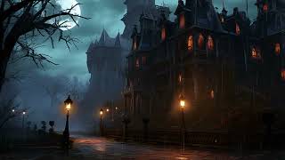 VICTORIAN ERA AMBIENCE  Music Atmosphere and Sound of Rain [upl. by Halvaard674]