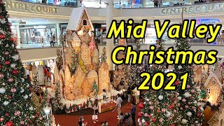 Christmas Decoration 2021 at Mid Valley Megamall  Gingerbread Town [upl. by Drake]