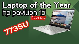 hp pavilion 15 Ryzen 7  7735u laptop review [upl. by Esiole]